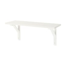 Ikea Burhult/sandshult Duvar Rafı 59x20 Cm Beyaz - Naturel