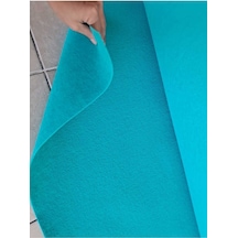 Rip Halıfleks 2 X 28 Metre Turkuaz Ofis Fuar Halısı Rip Halı Ucuz Çok Renkli