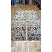 El Dokuma Afghan Halısı Bej