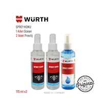 3'lü Sprey Koku Setleri 2 Adet Prestij + Ocean 150ml X 3