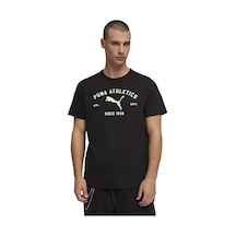 Puma Class Graphic Erkek Siyah Günlük Stil T-shirt 69222601