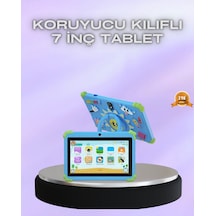 Lvsqvr Taşınabilir 7 İnç Tablet Göz Koruyucu Ekran Ve Uzun Pil Ömrü Mavi