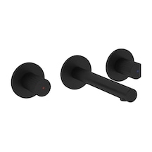 VitrA Origin A4258236Wtc 3 Delikli Ankastre Lavabo Bataryası Mat Siyah VitrA Origin A4258236Wtc 3 Delikli Ankastre Lavabo Bataryası Mat Siyah