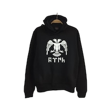 Türk Kapüşonlu Sweatshirt Siyah