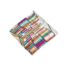 Pierre Cardin Sura İpek Eşarp 37091 Pembe Karışık Desen Çok Renkli