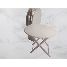 Zigon Sehpa Oval Çanta Ham Kayın Ince Torna Iskelet Itinalı Ahşap