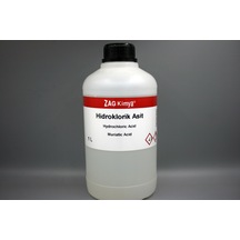 Zag Kimya Hidroklorik Asit %30-33 Chem Pure 1 L