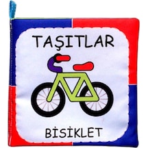 Tox Taşıtlar Kumaş Sessiz Kitap T050 - Bez Kitap , Eğitici Oyuncak , Yumuşak Ve Hışırtılı
