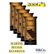 Schöne Profesyonel Mini Bitter Kuvertur 200gr 5