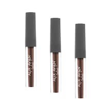 Uzun Süre Kalıcı Yapışkan His Bırakmayan Nemlendirici Dudak Parlatıcısı - Lipgloss 11 Chocolate Kiss 3 Paketi 0