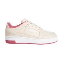 Calvin Klein Basket Cupsole Low Mıx Somon Kadın Sneaker Pembe