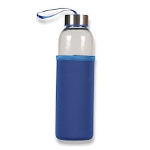 500 Ml Cam Matara Açık Mavi
