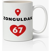 Zonguldak Baskılı Kupa Bardak Baskılı Kahve Kupa Bardak