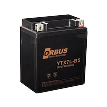 Orbus 12 V 7 Amper Elektrikli Karbon Bisiklet Aküsü Ytx7l-bs-178426 Diğer