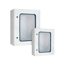 500 x 800 x 255 MM Camlı Galvaniz Taban Saclı Polyester Pano. Ip