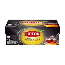 5 Adet Lipton Earl Grey Demlik Poşet Çay 48'li 153 G
