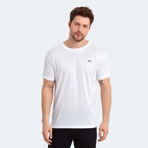 Slazenger Odalıs I Erkek Kısa Kol T-Shirt Beyaz St13Te118-000 001