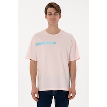 U.S. Polo Assn. Erkek Comfort Fit Bisiklet Yaka Açık Pembe Tişört 50306904-VR078 U.S. Polo Assn. Erkek Comfort Fit Bisiklet Yaka Açık Pembe Tişört 50306904-VR078