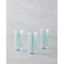 Lily Cam 3'lü Bardak 290 Ml Yeşil Yeşil