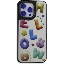 Newface Apple Uyumlu  iPhone 15 Pro Kılıf Mirror Desenli Kapak - Mirror - 15