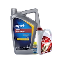 Opet Fulllife Dpf 5W-30 Sentetik Motor Yağı 7 L + Kırmızı Antifriz 3 L