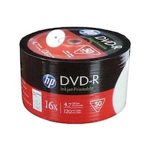 Hp Dvd-r 4,7gb-120min 16x 50 Li Shrink Kdo