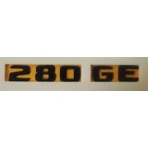 Mercedes Uyumlu Yazı 280 Ge Siyah
