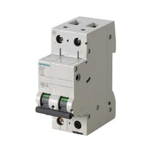 Siemens 5Sl6210 7 10A 2 Fazlı 70 Mm Anahtarlı Otomatik Sigorta 6Ka C Tipi Yavaş Karakterli