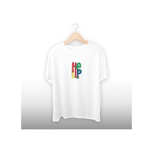 Help Detaylı Unisex Tişört Beyaz Help Detaylı Unisex Tişört Beyaz