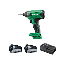 Hikoki WH18dA-5.0 18V/5.0AH 140NM Çift Akülü Şarjlı Darbeli Vidalama