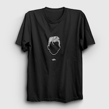 Presmono Unisex Face Arctic Monkeys T-shirt Siyah