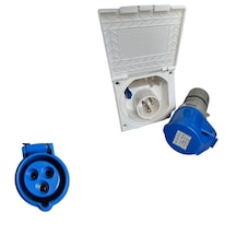 Karavan Dış 220 V Girişi Ve Dış Erkek Fiş