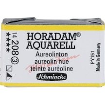 Schmincke : Horadam Aquarell Artist Sulu Boya : Tam Tablet : Seri 3 208 Aureolin Modern