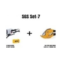 Sgs Set-7 Sgs Pprc Boru Kaynak Seti 1500 Watt+sgs Pprc Boru Makası