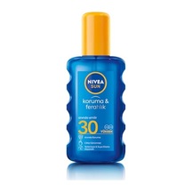 Nıvea Sun Spf30 Güneş Koruyucu Vücut Spreyi 200ml, Ferahlatıcı, Suya Dayanıklı, Anında Uva Uvb Koruması