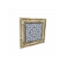 Osmanlı Çinisi Baskılı Taş Tablo 25x25
