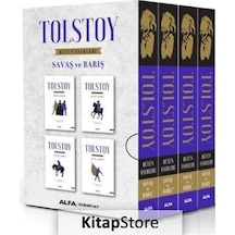 Kitapstore Savaş Ve Barış 1-2-3-4 Özel Kutulu / Lev N. Tolstoy
