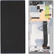 Samsung Galaxy Note 20 Ultra Sm-n985 Lcd Ekran Dokunmatik Çıtalı Beyaz