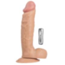 Erofoni Yeni Nesil Ultra Süper Realistik Titreşimli 24 CM Gerçekçi Yapay Vantuzlu Vibratör Penis