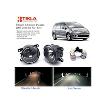 Citroen C4 Grand Picasso 2007-2010 Beyaz Led Xenon Sis Farı Seti