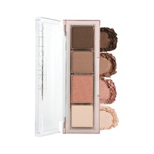 Yoğun Pigmentli Mat Ve Işıltılı Tonlar Barındıran 4'lü Far Paleti Day Vibe Palette No:4 Prima Pink