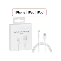 Apple Uyumlu iPhone 14-13-12-11 Xr Xs 8-7 Lighting 1metre Usb Şarj Kablosu- 5775 Apple Uyumlu iPhone 14-13-12-11 Xr Xs 8-7 Lighting 1metre Usb Şarj Kablosu- 5775