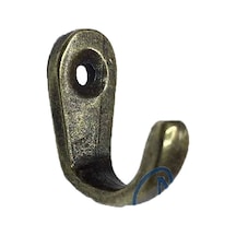 Tekli Bijuteri, Dekor Askısı - Antik, 100 Adet, 10x18x22 Mm Çok Renkli