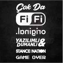 Oto Arka Cam Sticker Model 10 Beyaz 20 38 Cm