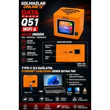 Data Force Q51 Wifi 6 4g Lte Taşınabilir Modem
