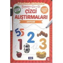 Çizgi Alıştırmaları - Sayılar - Ülkü Unsu - Parıltı Yayınları