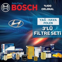 Hyundai I20 1.4 Crdi Bosch  Filtre Bakım Seti 2015-2018 (495330408)