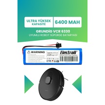 Grundig Vcr 6330 Uyumlu Batarya Ultra Yüksek Kapasite 6400mah