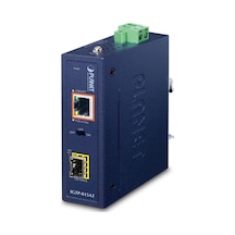 Industrial Compact 100/1000base-x To 10/100/1000base-t 802.3at Poe+ Media Converter-20372