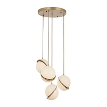 Ayrex Avonni Av-60350-4et Eskitme Kaplama Modern Avize E27 Metal Pleksi 0x4cm Diğer